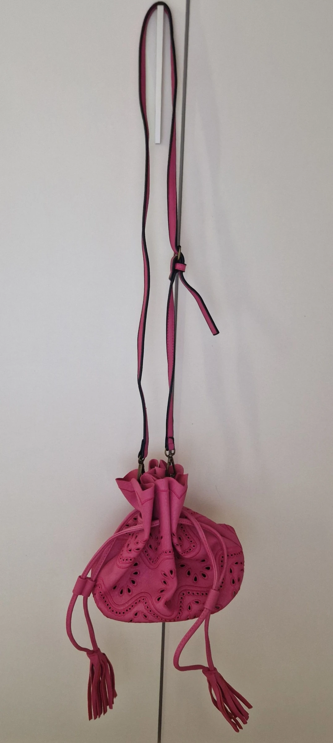 Bolso bandolera cubo fucsia Salotto NUEVO – photo 5
